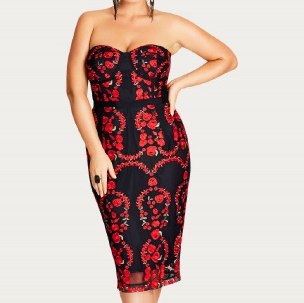 NWOT City Chic dress